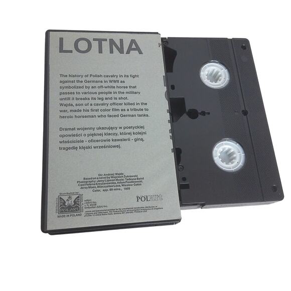 Vintage Lotna 1959 VHS Andrzej Wajda Polish With English Subtitles - Picture 4 of 6